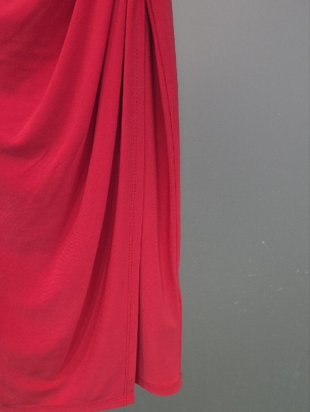 Lauren Ralph Lauren Coral Faux-Wrap Cap-Sleeve Sheath Dress - Picture 5 of 7